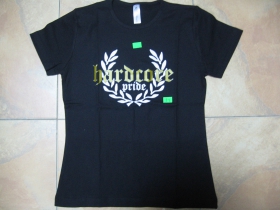 Hardcore Pride čierne dámske tričko 100%bavlna 